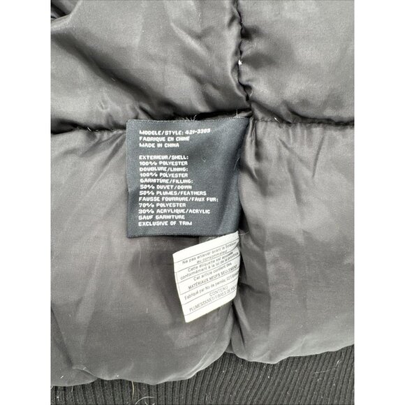 Canada Goose Parka Jacket Women's Small Bomber Hood Down Full Zip Chilliwack - Picture 16 of 16